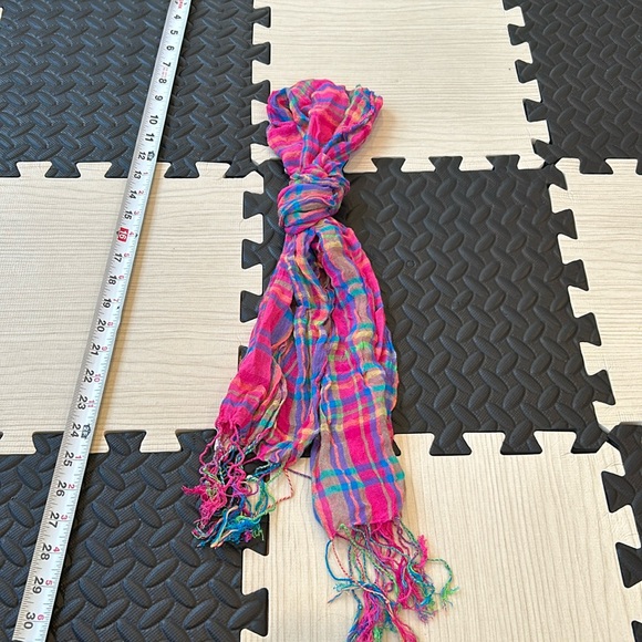 JUSTICE multicolor sheer scarf one size fits most - Picture 6 of 6